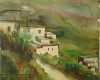 Italien Blick auf Häuser von Barono Ischia Hans Möller 1934 Aquarell : Hans Möller, 1934, Aquarell, Reisen vor Kriegsausbruch, Italien, Blick auf Häuser von Barono Ischia, Ischia Barano, Kay Möller / Annelies Möller, Weitere Infos unter : http://www.maler-hans-moeller.de, mailto:info@maler-hans-moeller.de
